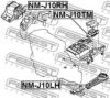 FEBEST NM-J10RH Engine Mounting